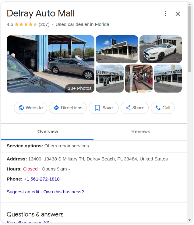 What is Google Business Profile